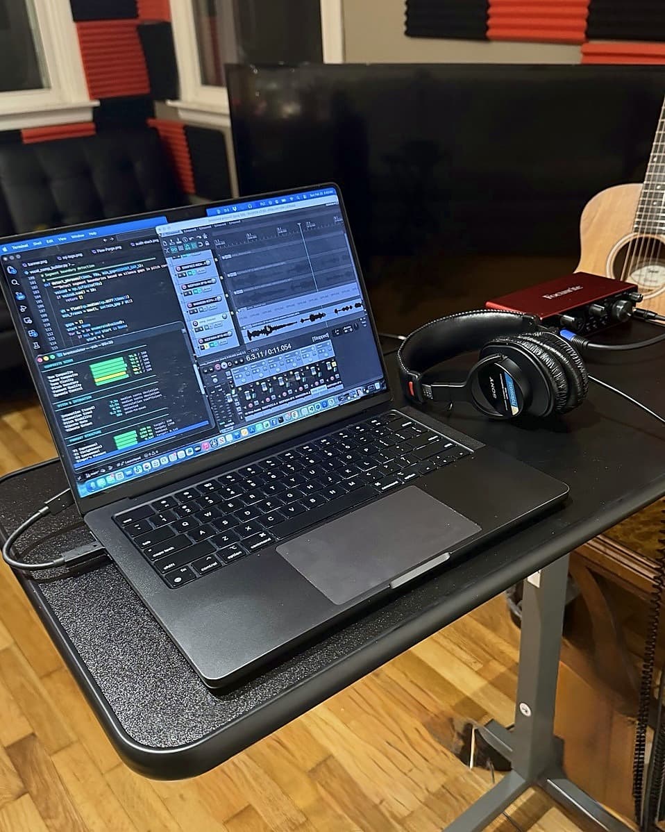 Brent Slater at home